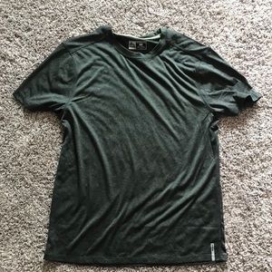Dark green training tee